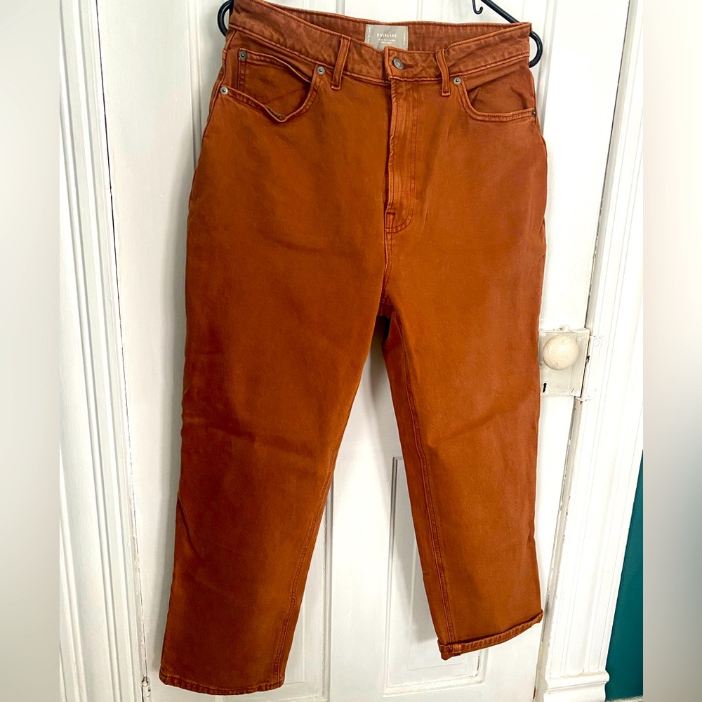 Everlane super high rise ankle length pants